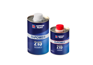 LAKIER BEZBARWNY N-POWER 215 HERO CLEAR EXTRA-SOLID 1 L. + UTWARDZACZ  NORMAL 2:1  0,5 L.  