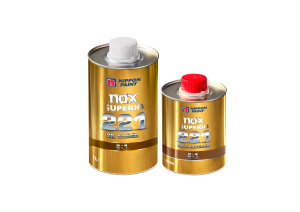 LAKIER BEZBARWNY NAX SUPERIO 221 2K 1 L. + UTWARDZACZ  NORMAL 2:1  0,5 L. 